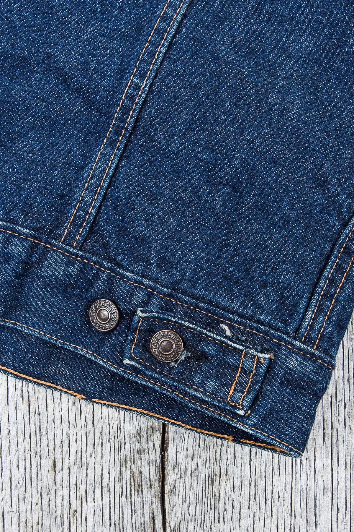 Original Vintage Levi's 70505 Big E Blanket Lined Jacket