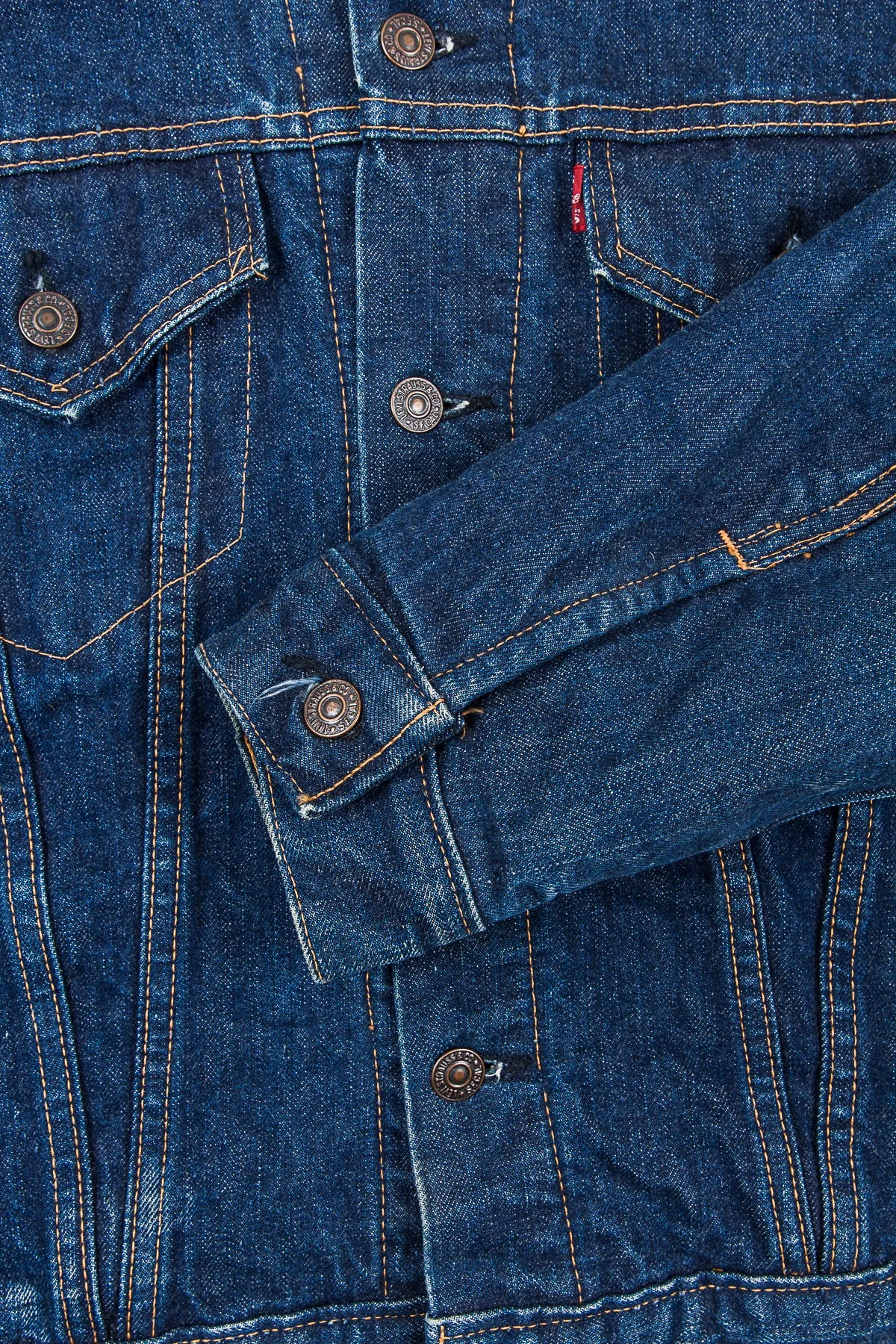 Original Vintage Levi's 70505 Big E Blanket Lined Jacket