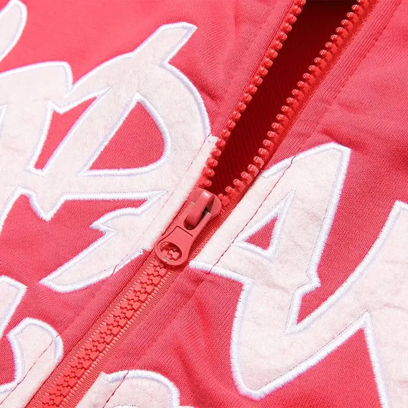Oversized Graffiti Hoodie for Y2K Style and Comfort