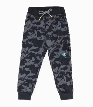 Pantalón de buzo niño camo