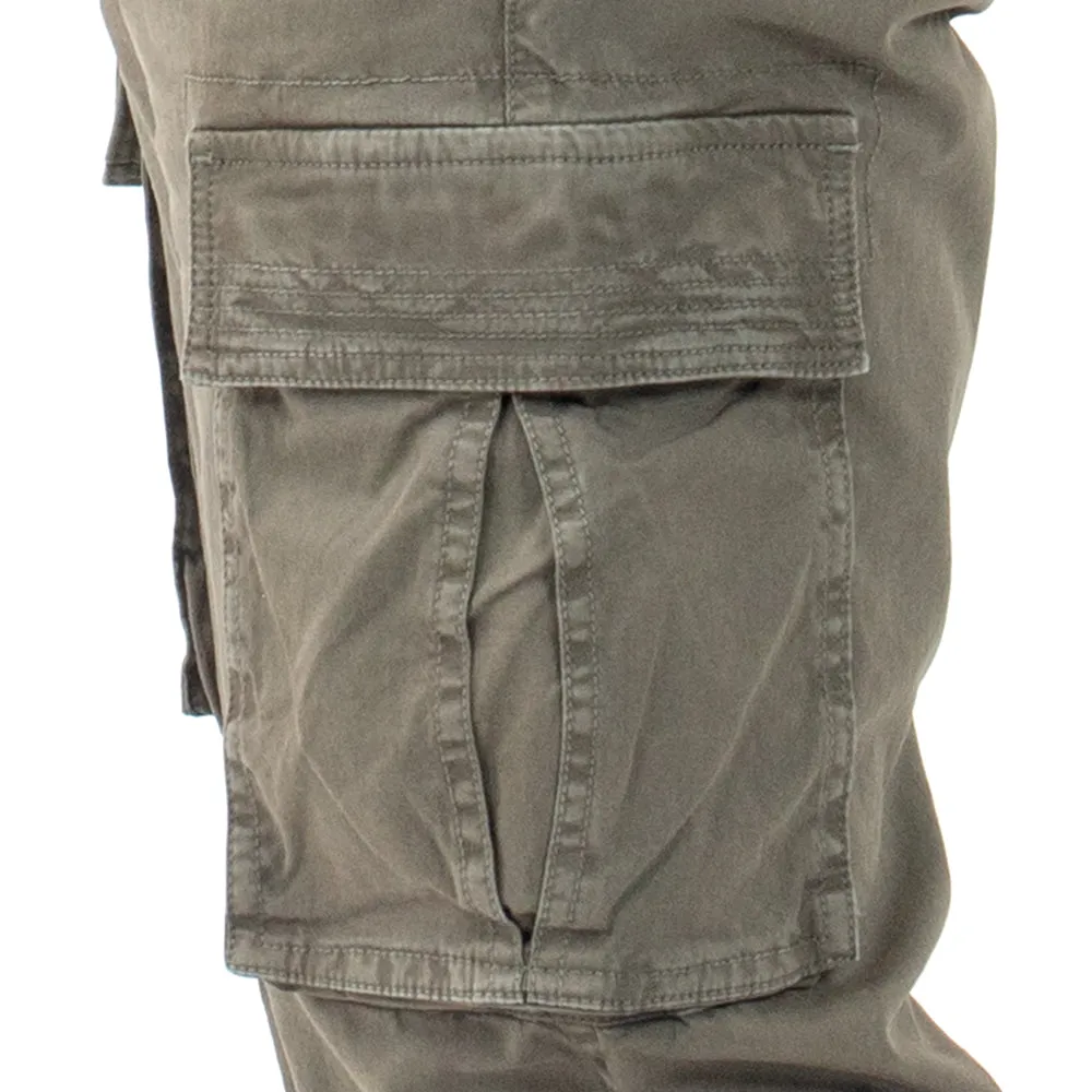 PANTALÓN PARA HOMBRE JOGGER CON TAPAS LATERALES QUARRY