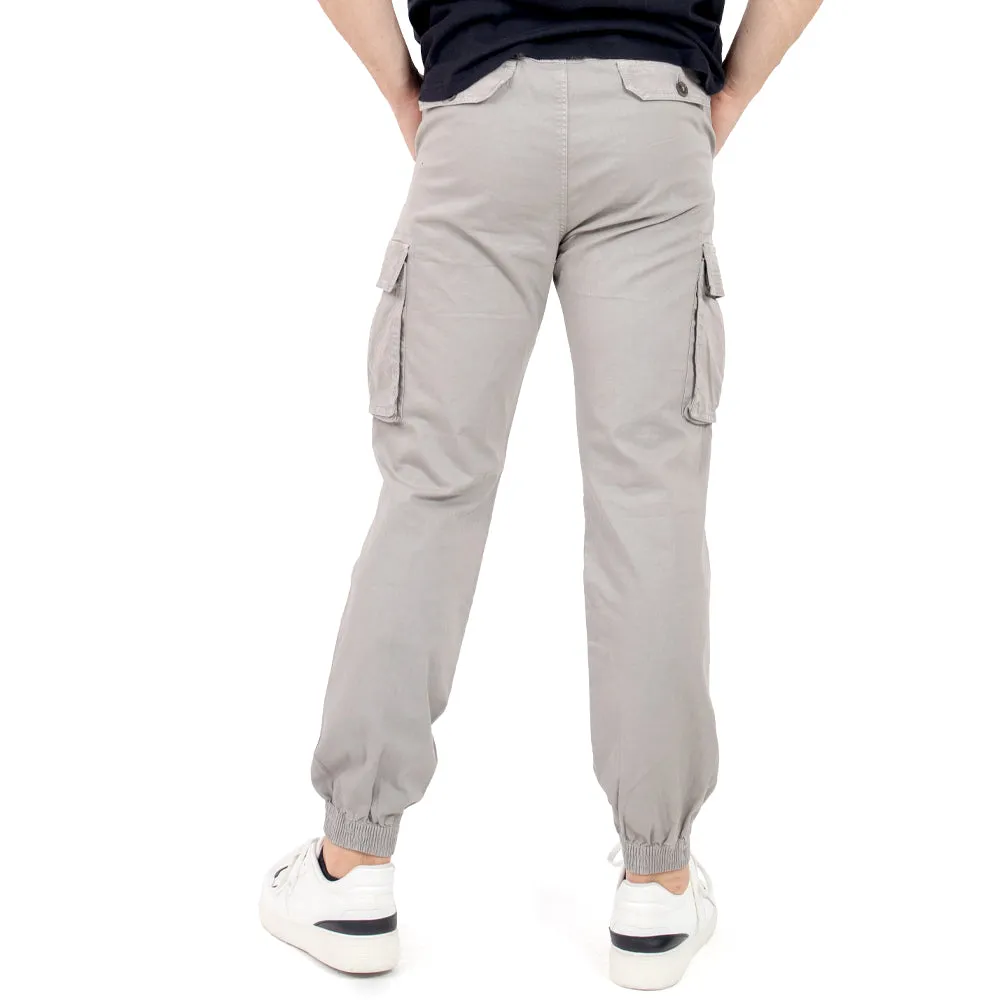 PANTALÓN PARA HOMBRE JOGGER CON TAPAS LATERALES QUARRY