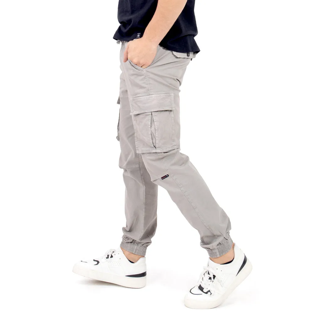 PANTALÓN PARA HOMBRE JOGGER CON TAPAS LATERALES QUARRY