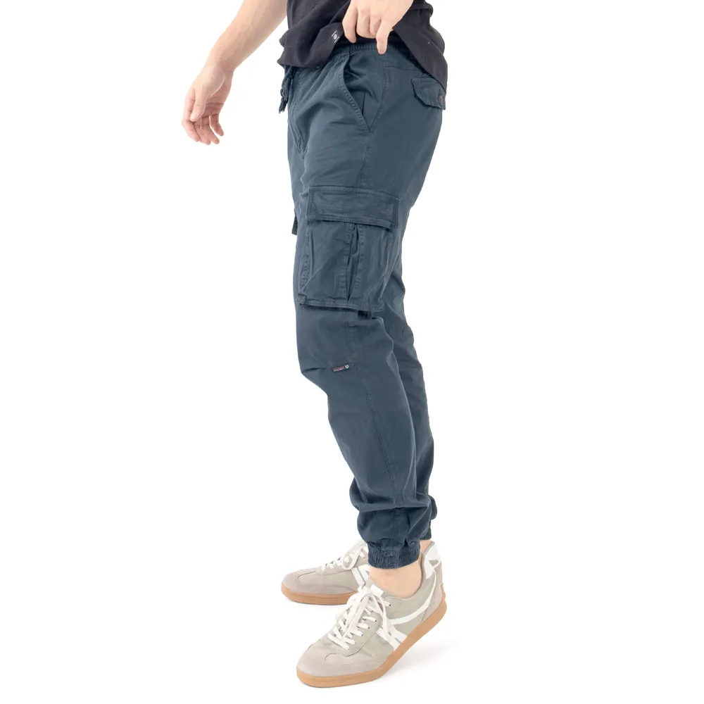 PANTALÓN PARA HOMBRE JOGGER CON TAPAS LATERALES QUARRY