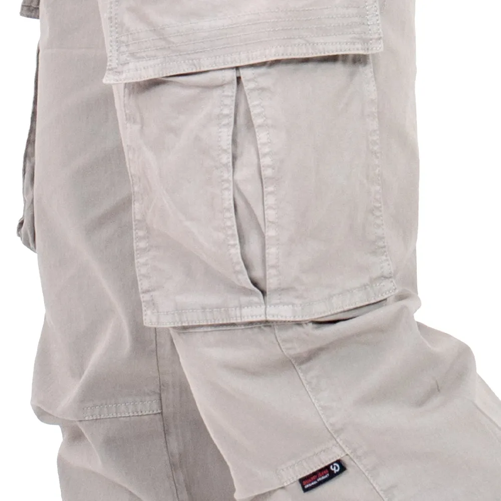PANTALÓN PARA HOMBRE JOGGER CON TAPAS LATERALES QUARRY