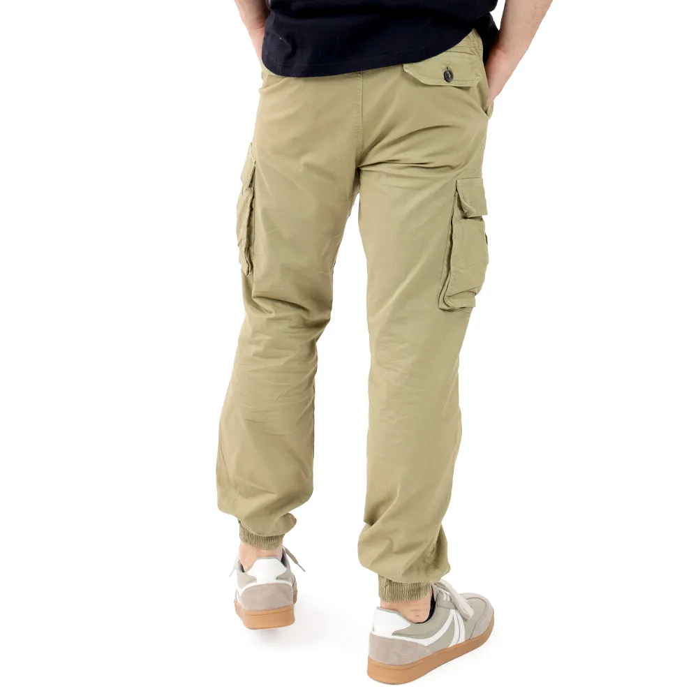 PANTALÓN PARA HOMBRE JOGGER CON TAPAS LATERALES QUARRY