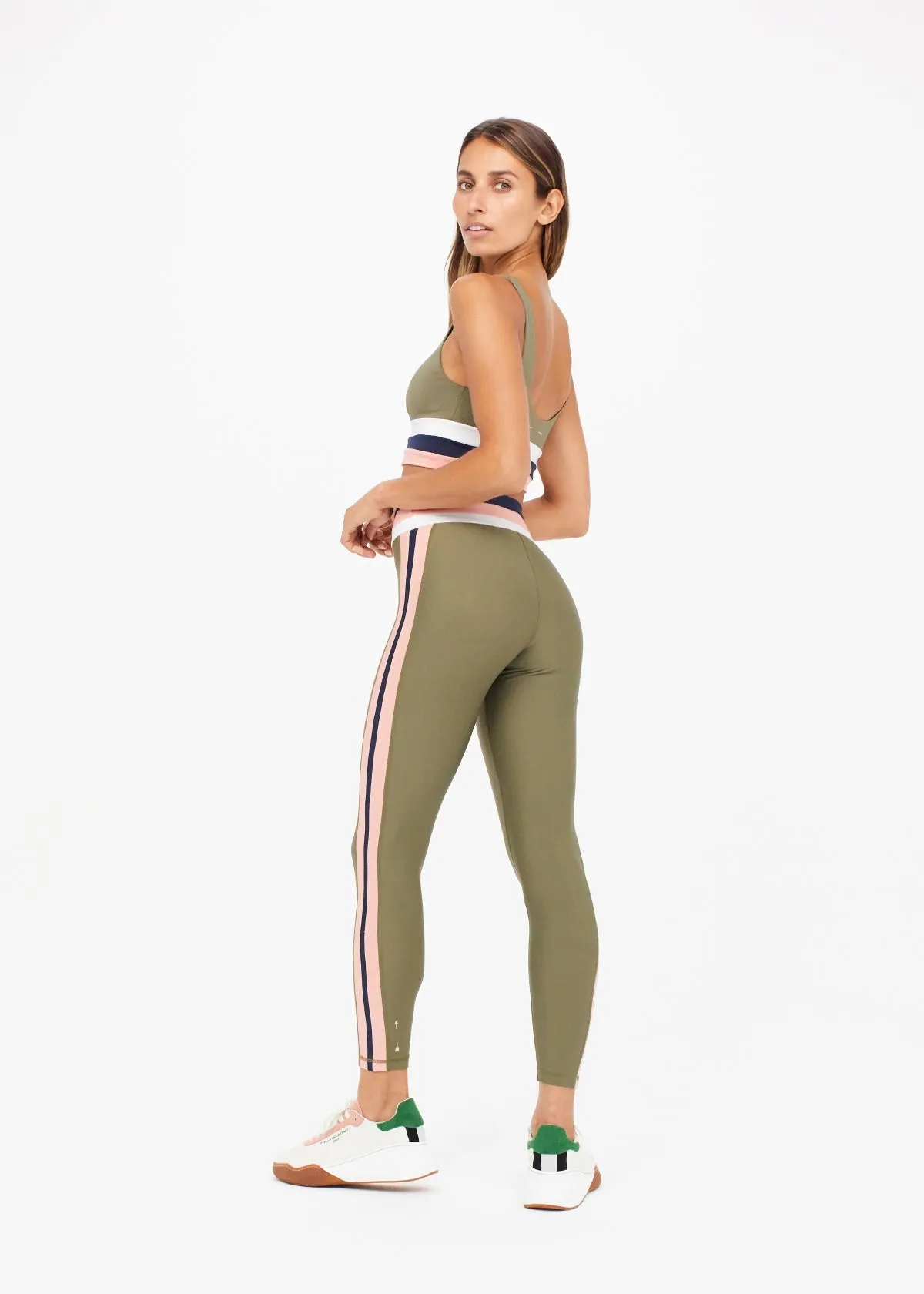 Papillon Midi Pant Olive