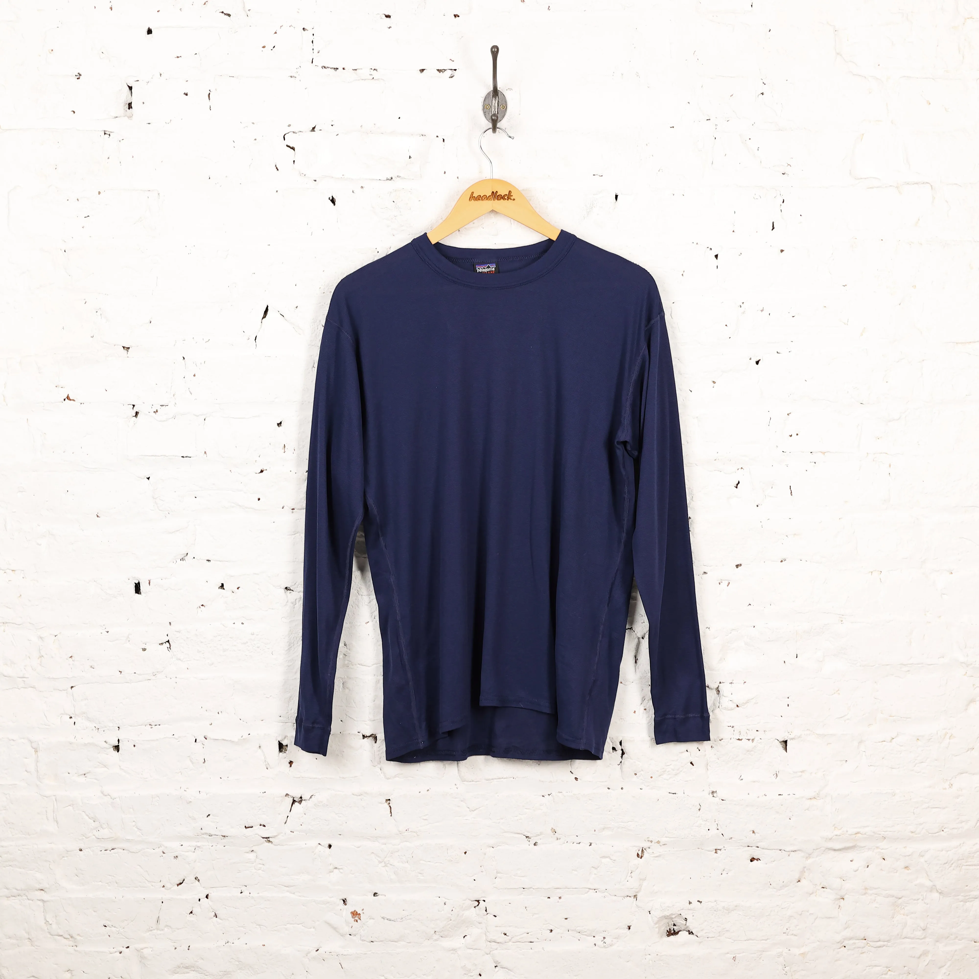 Patagonia Capilene Long Sleeve T Shirt - Blue - L