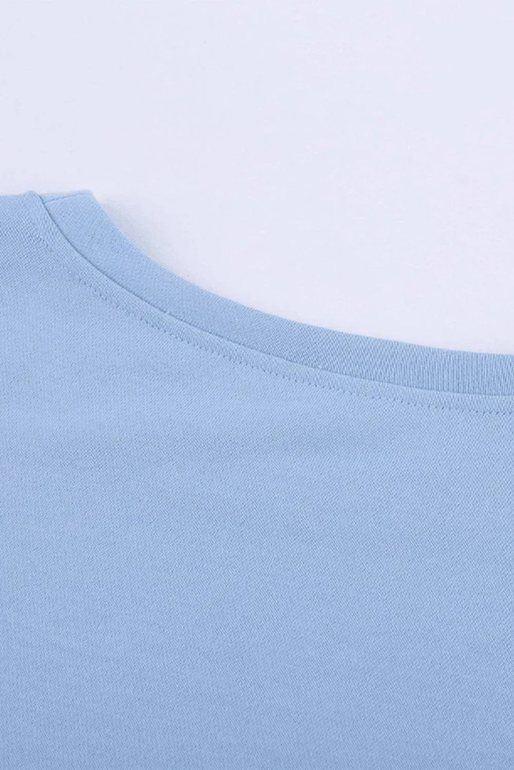Patchwork Dropped Shoulder Sweatshirt