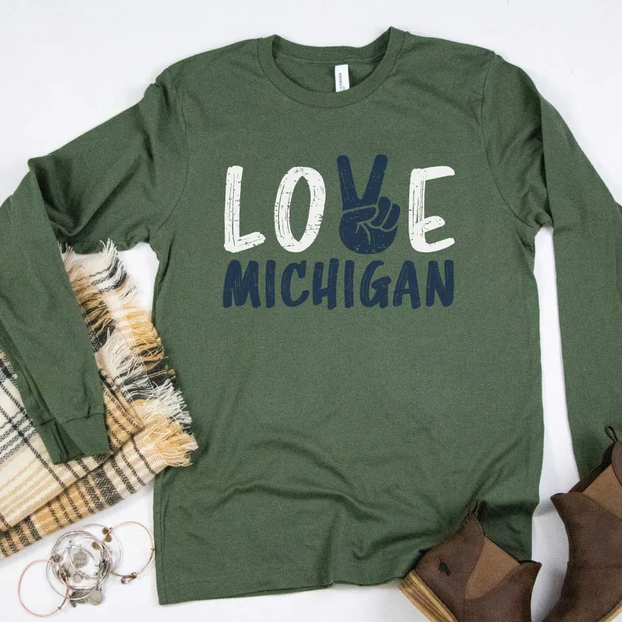 Peace long sleeve tee