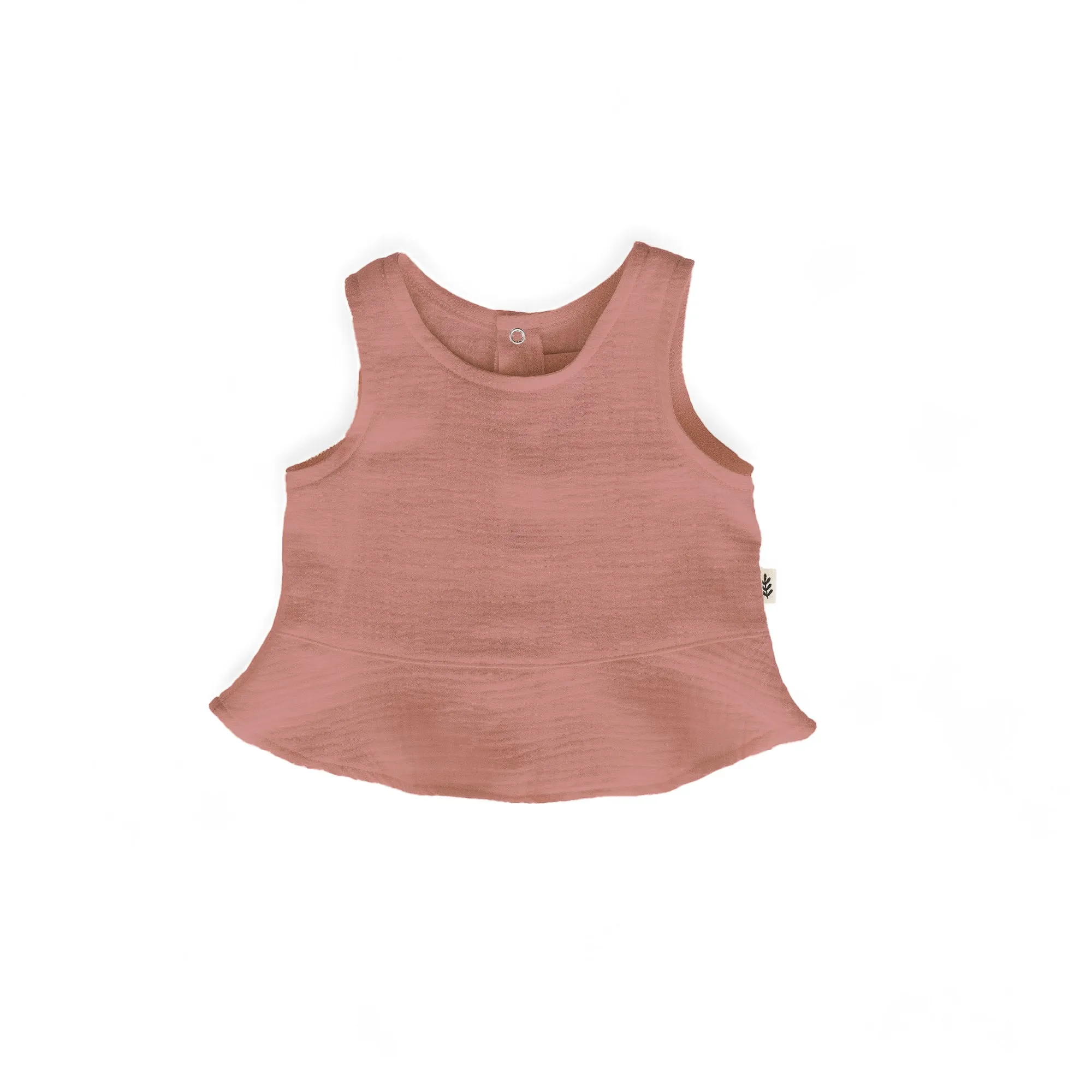 Peplum Top - Blush
