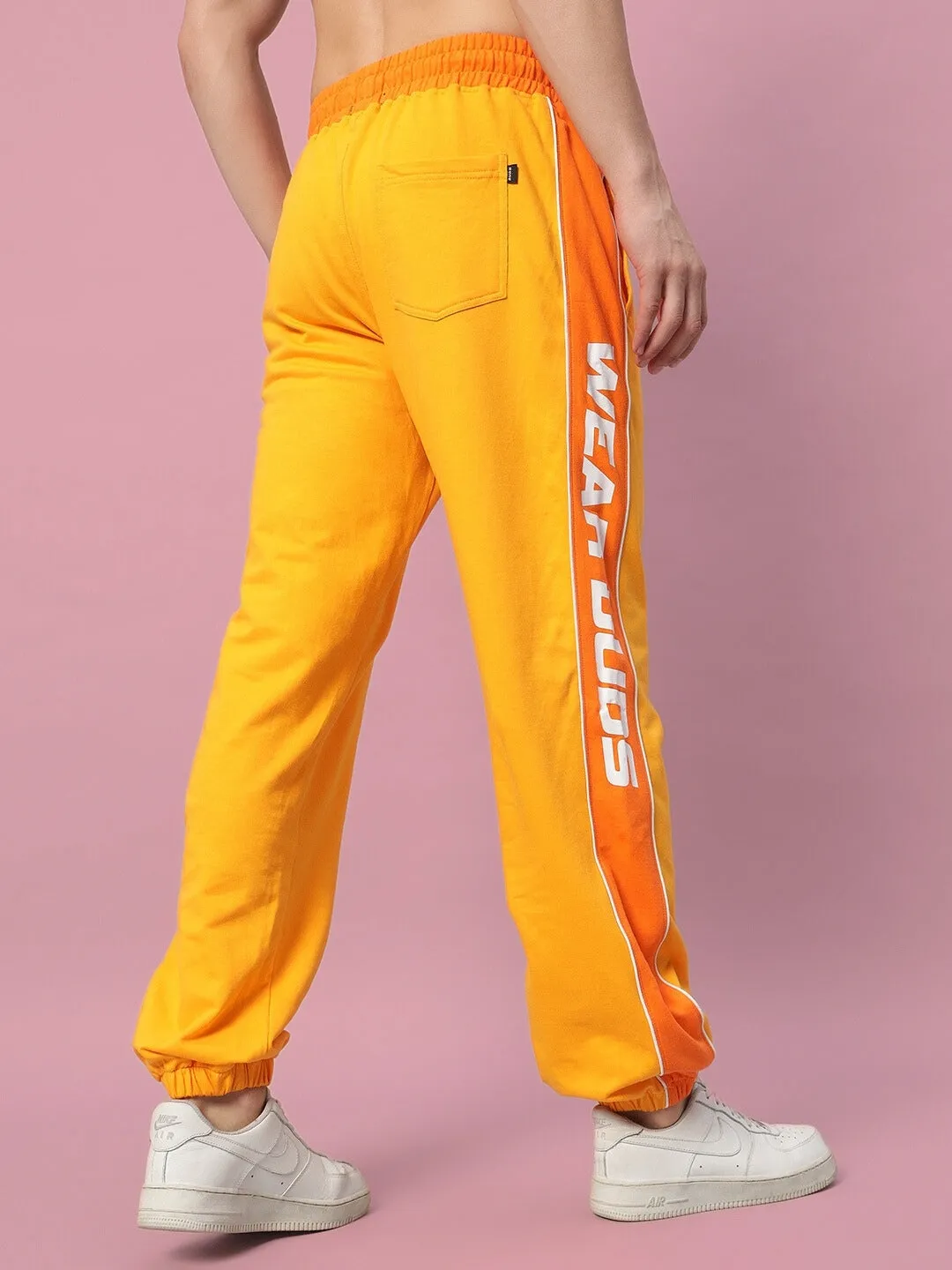 PEPPY JOGGERS (YELLOW-ORANGE)