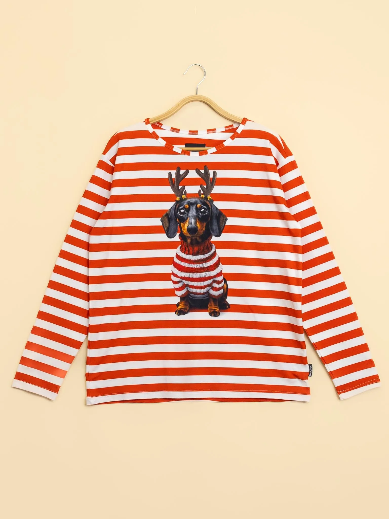 Pierre Xmas Long Sleeve T-shirt Dames