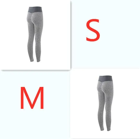 Plaid Leggings Fitness Yoga Pants Women's Seamless
