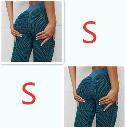 Plaid Leggings Fitness Yoga Pants Women's Seamless
