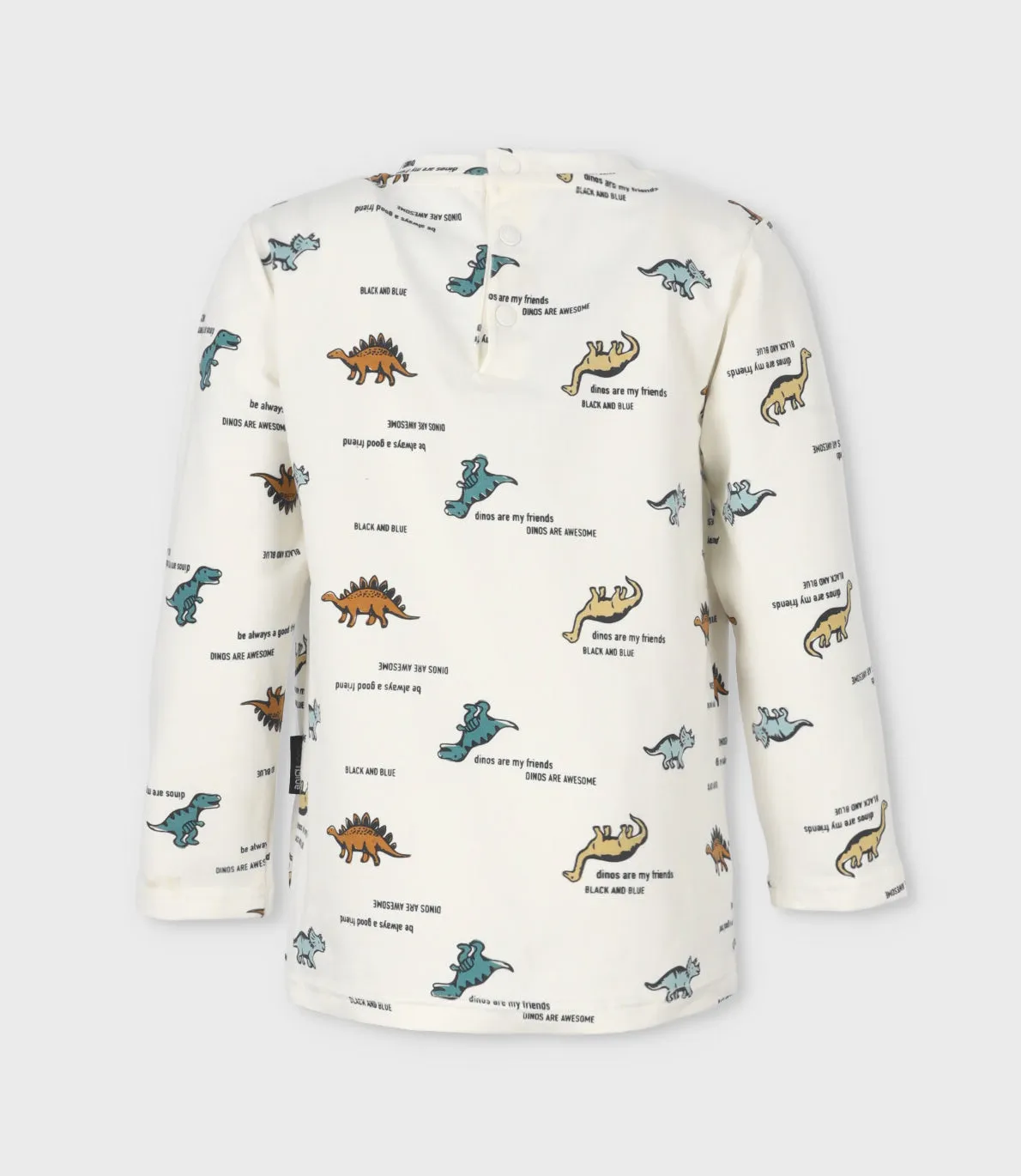 Polera bebé niño con dinosaurios
