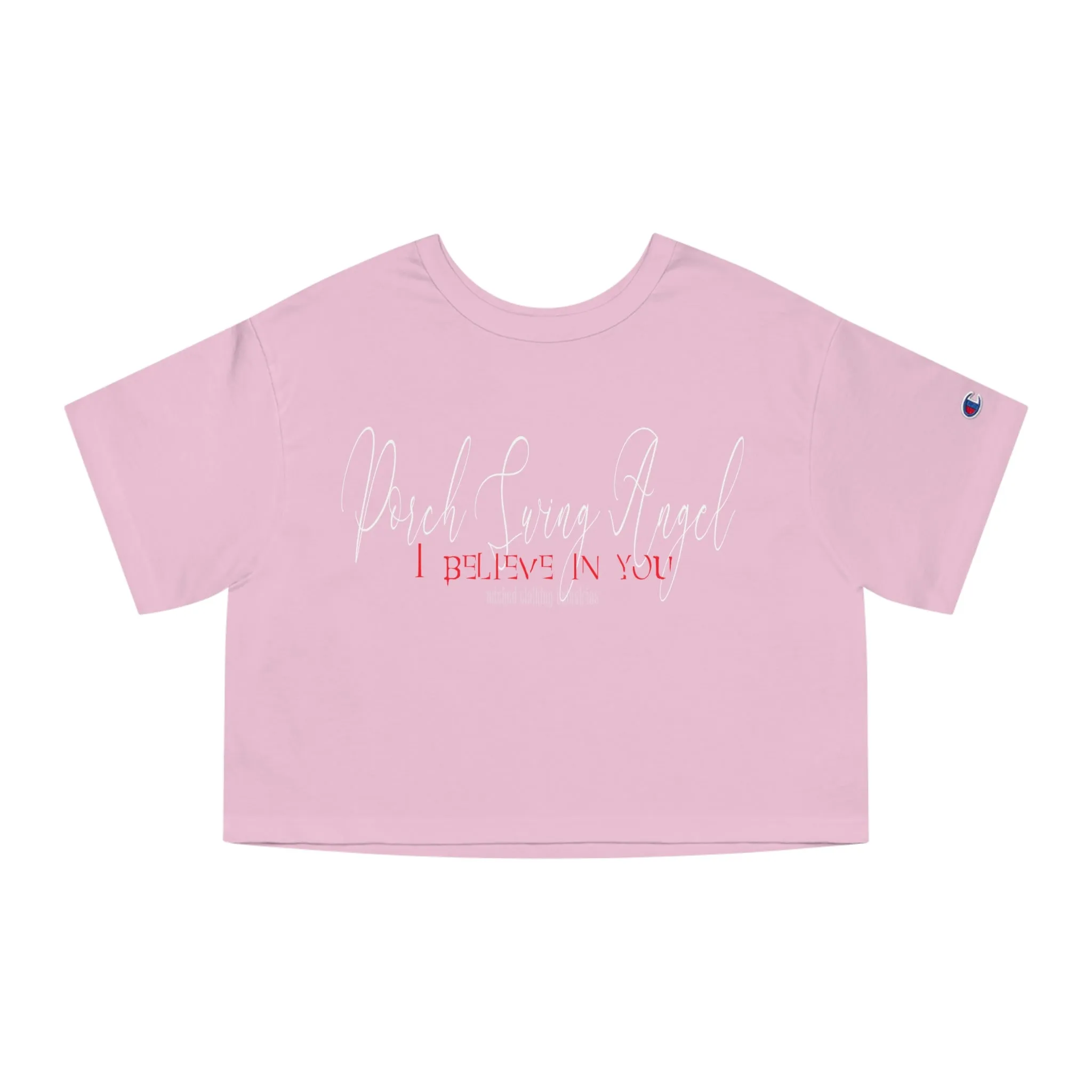 Porch Swing Angel E.L. Cropped T-Shirt