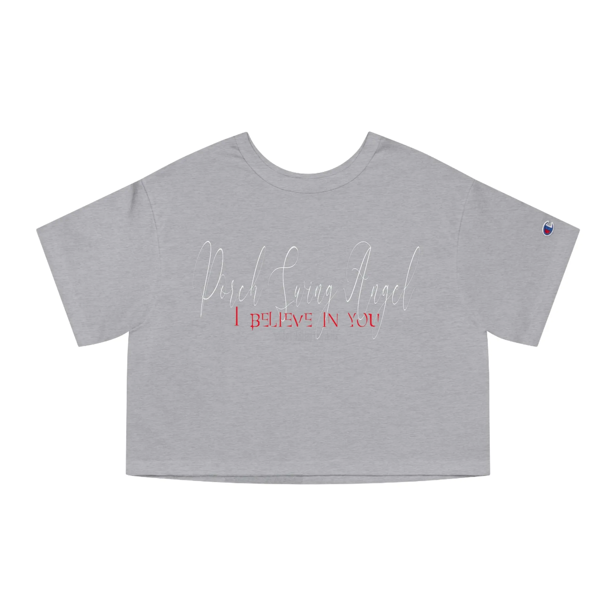 Porch Swing Angel E.L. Cropped T-Shirt