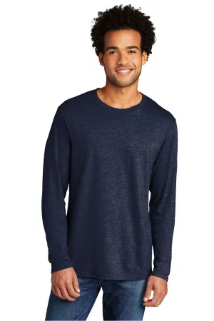 Port & Company Tri-Blend Long Sleeve Tee. PC330LS Team Navy Heather