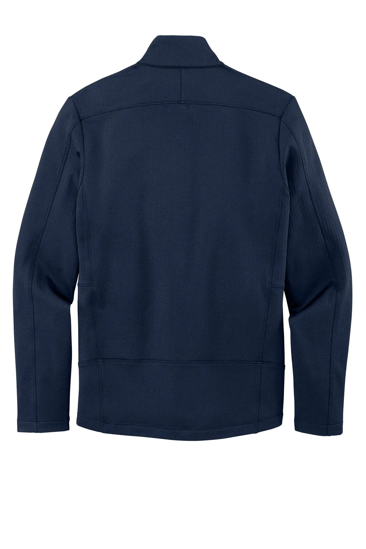 Port Authority  Grid Fleece Jacket. F239 River Blue Navy