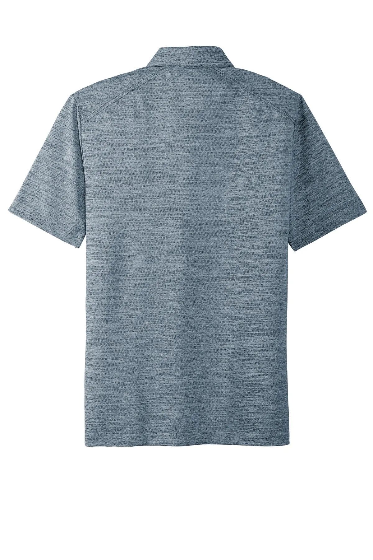 Port Authority  Stretch Heather Polo K583 Regatta Blue/ Gusty Grey