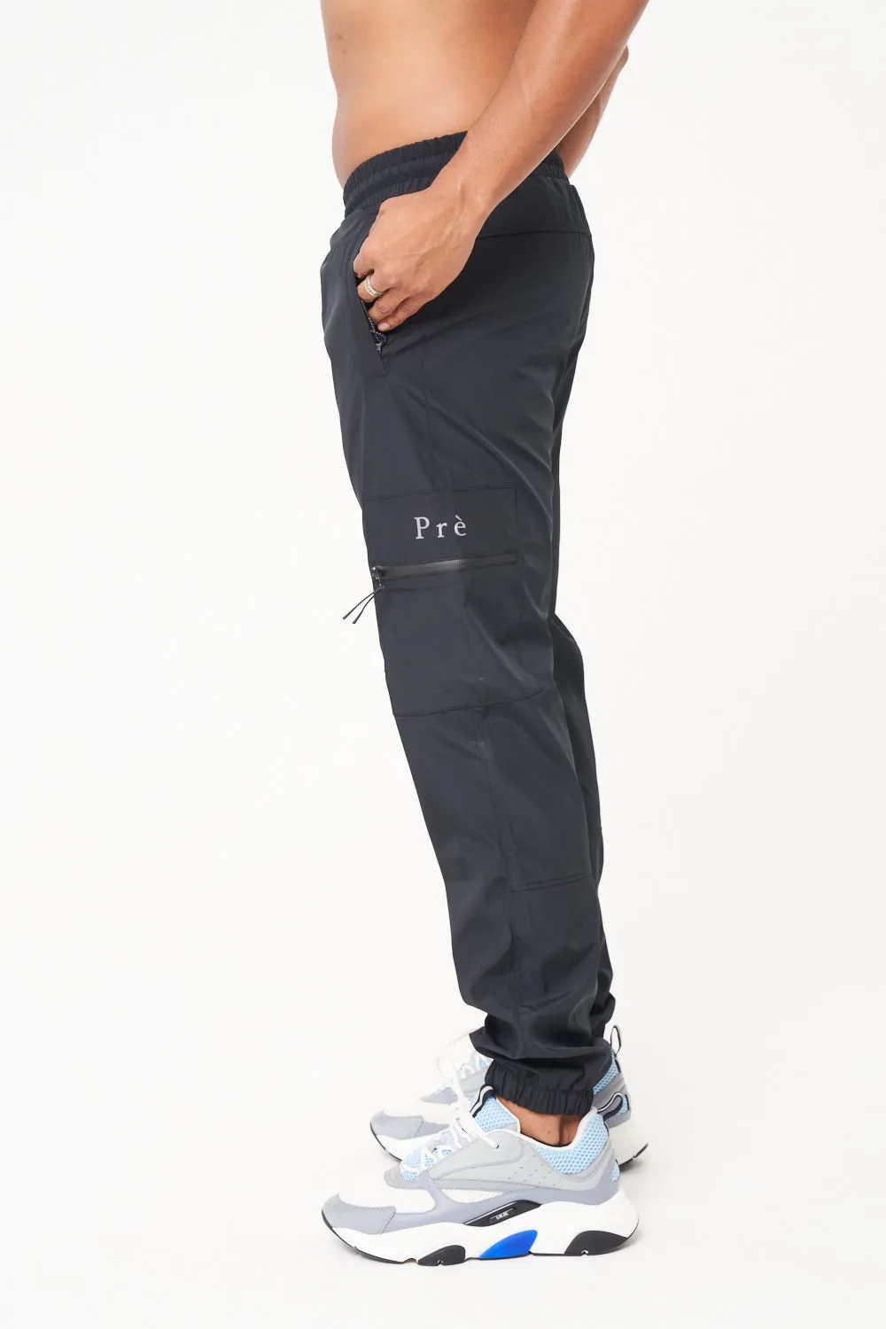 Pre London Canis Cargo Pants Black