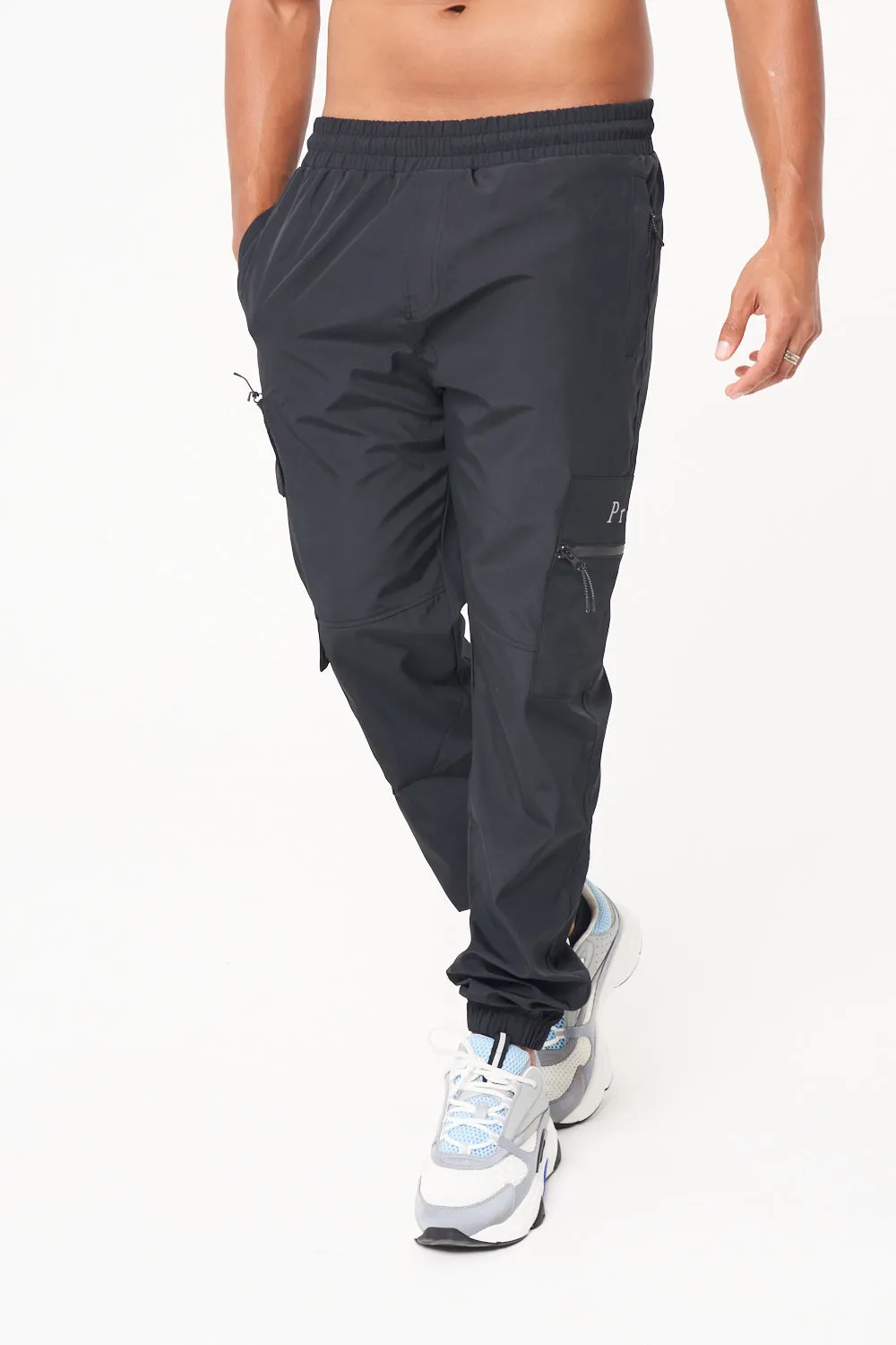 Pre London Canis Cargo Pants Black