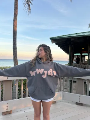 PREORDER "WWJD?" patchwork hoodie