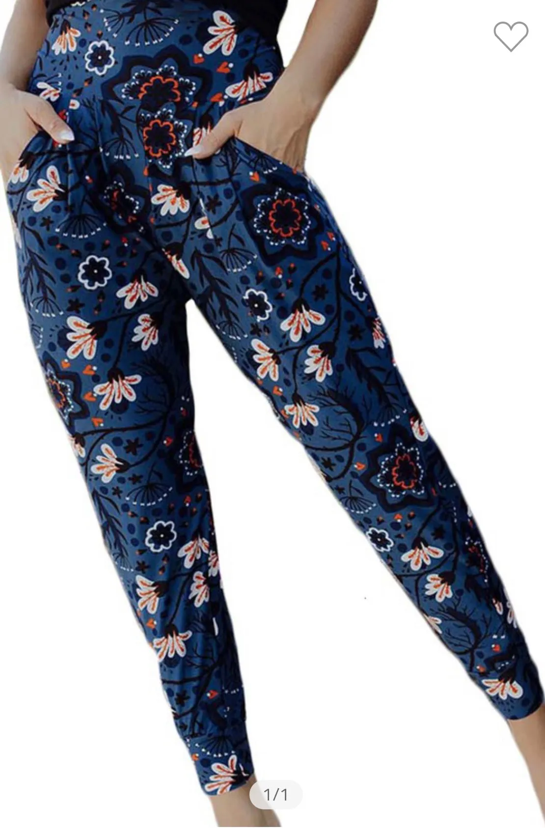Printed Harem pants
