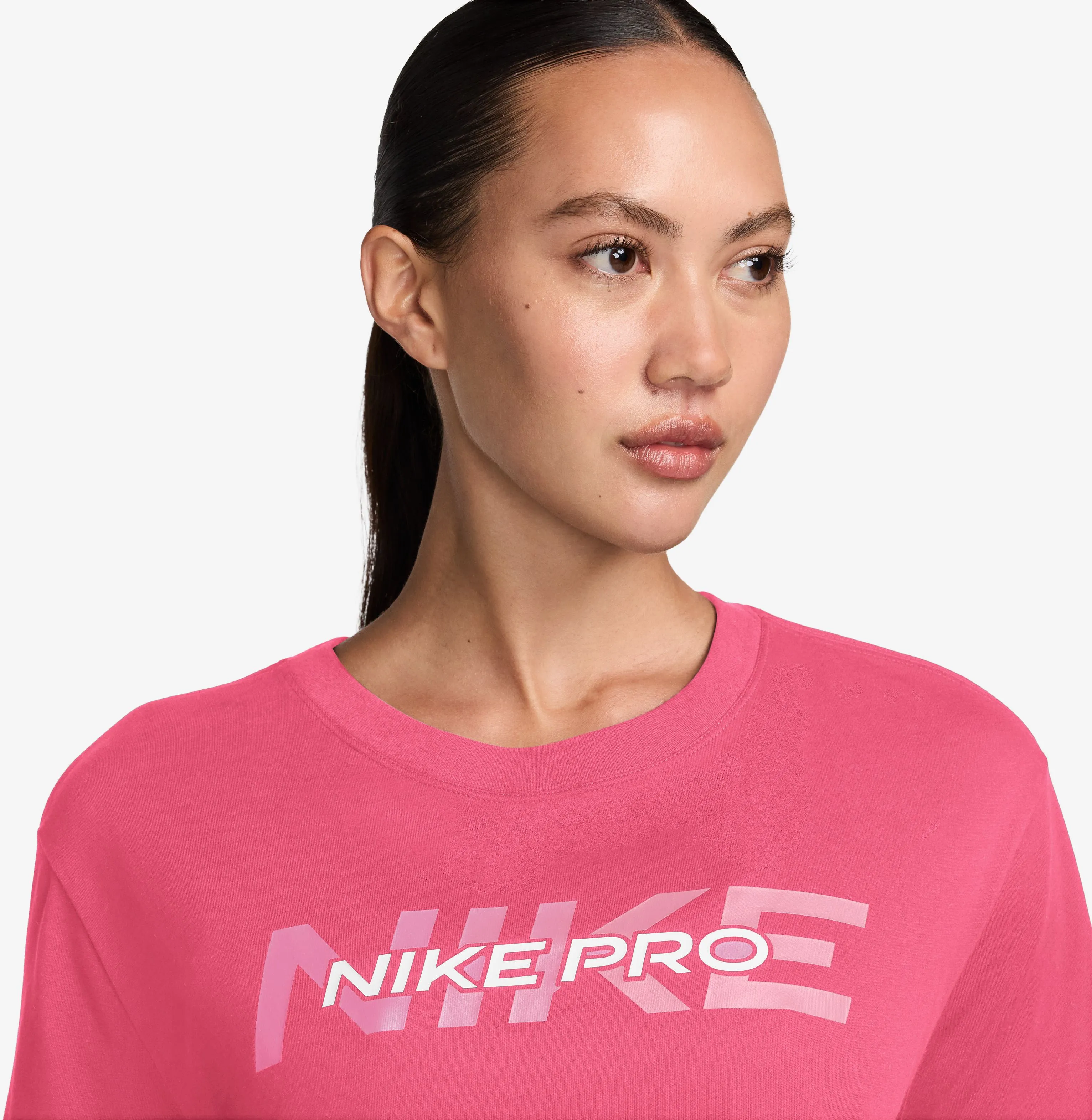 Pro Short-Sleeve Cropped Shirt