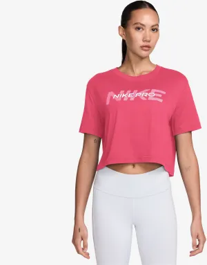Pro Short-Sleeve Cropped Shirt