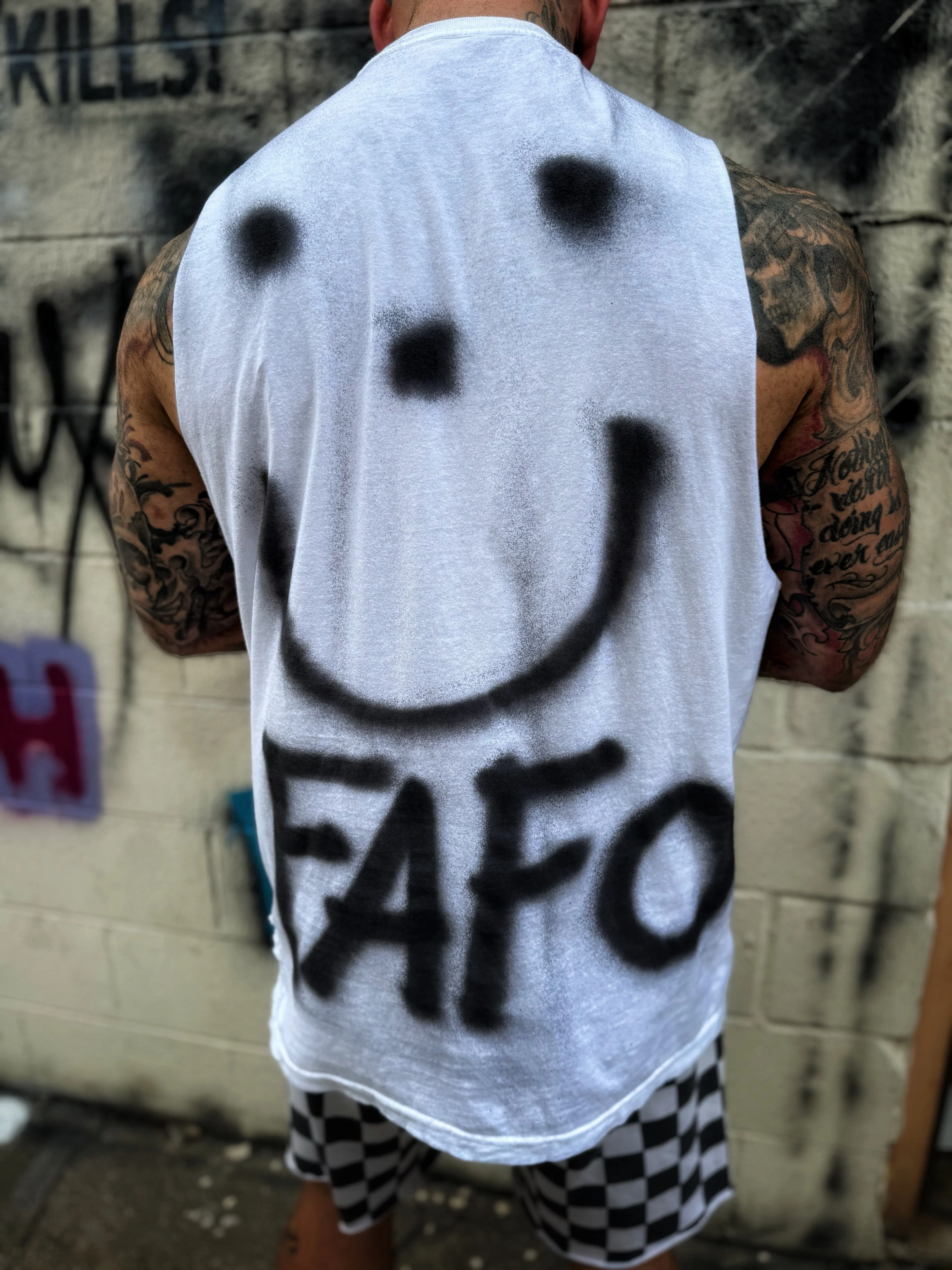 PUNK ROAD RASH FAFO TANK TOP 1.0