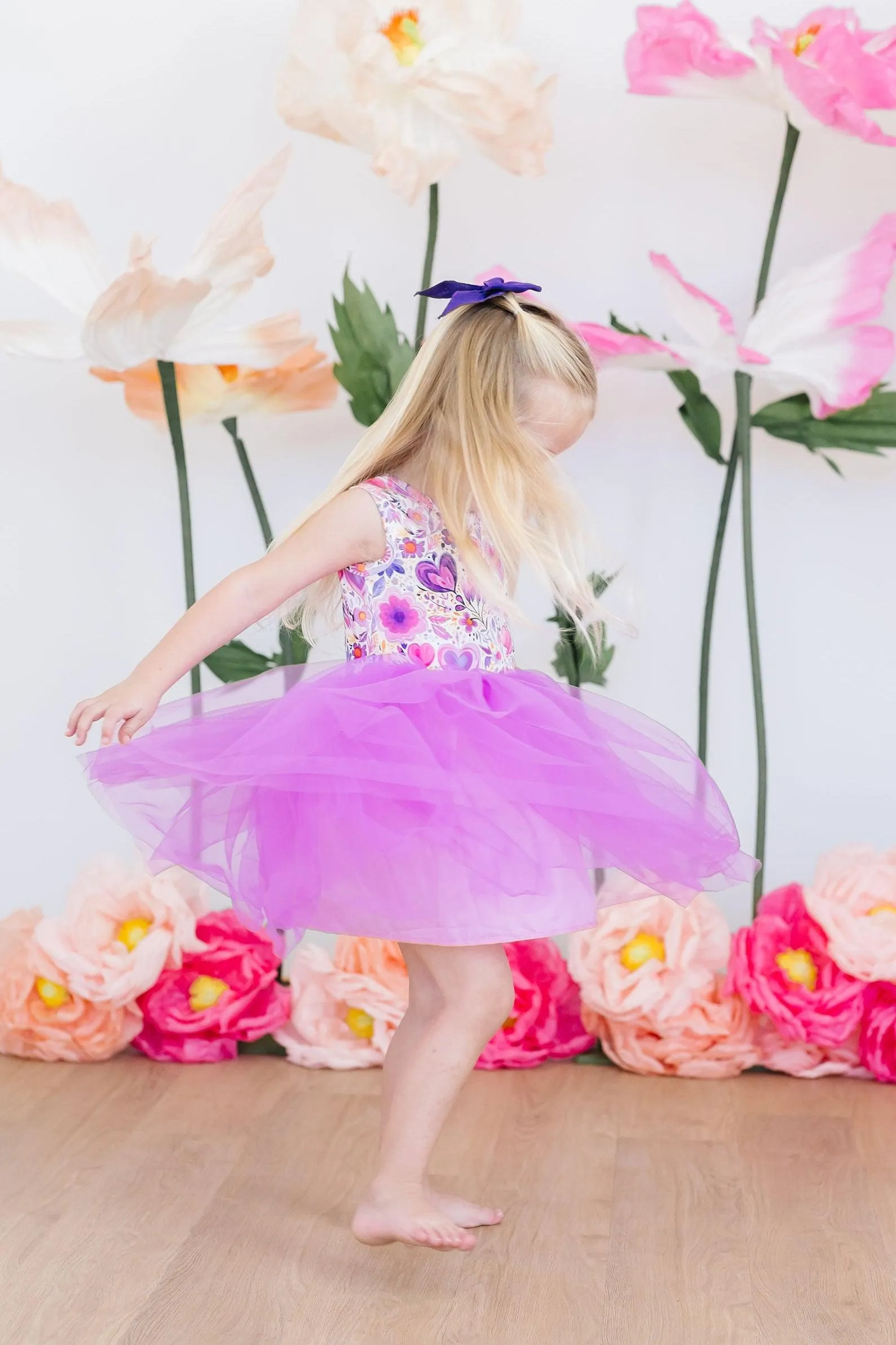 Purple Perfection Tank Tutu Dress
