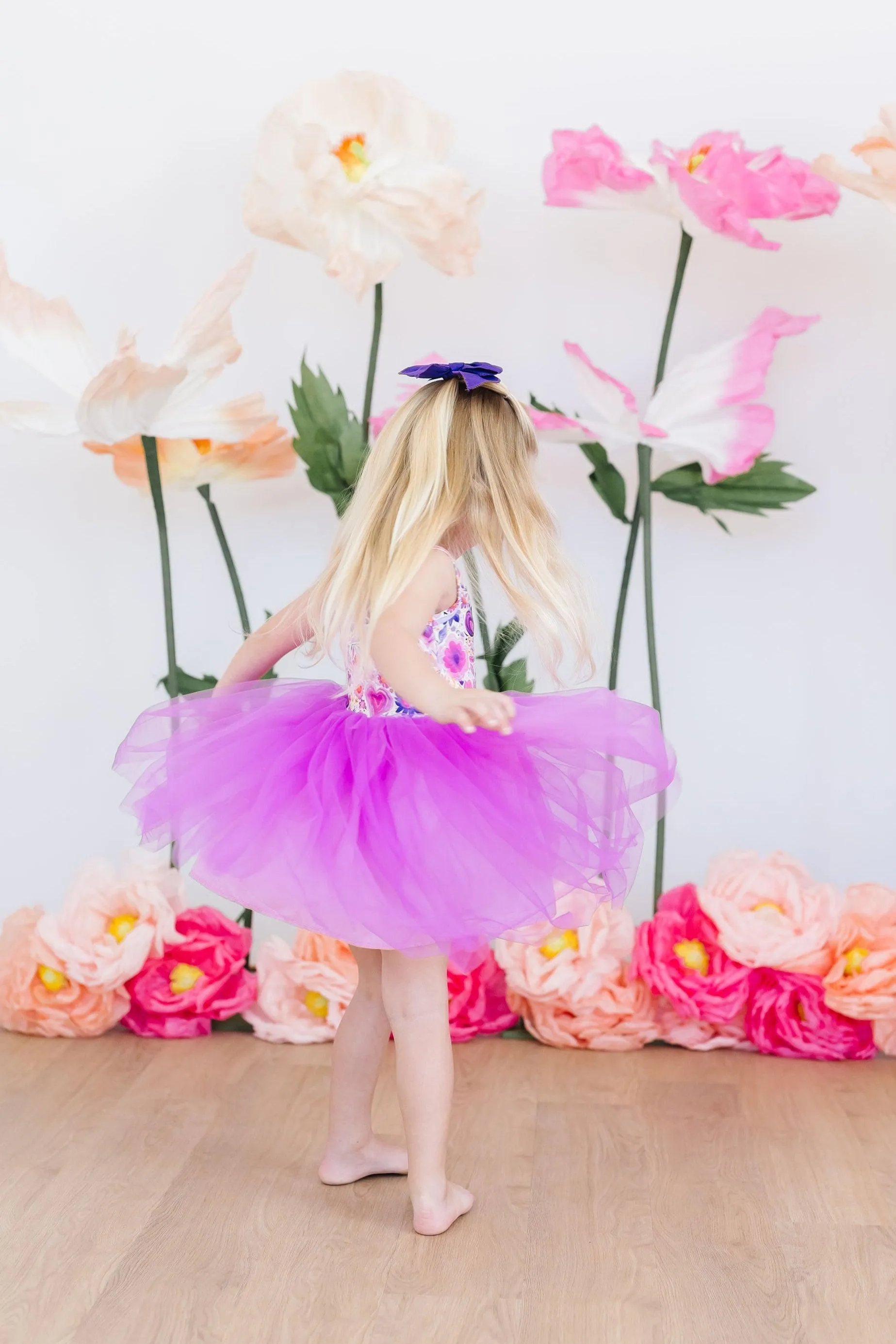 Purple Perfection Tank Tutu Dress
