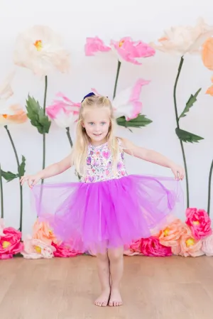 Purple Perfection Tank Tutu Dress