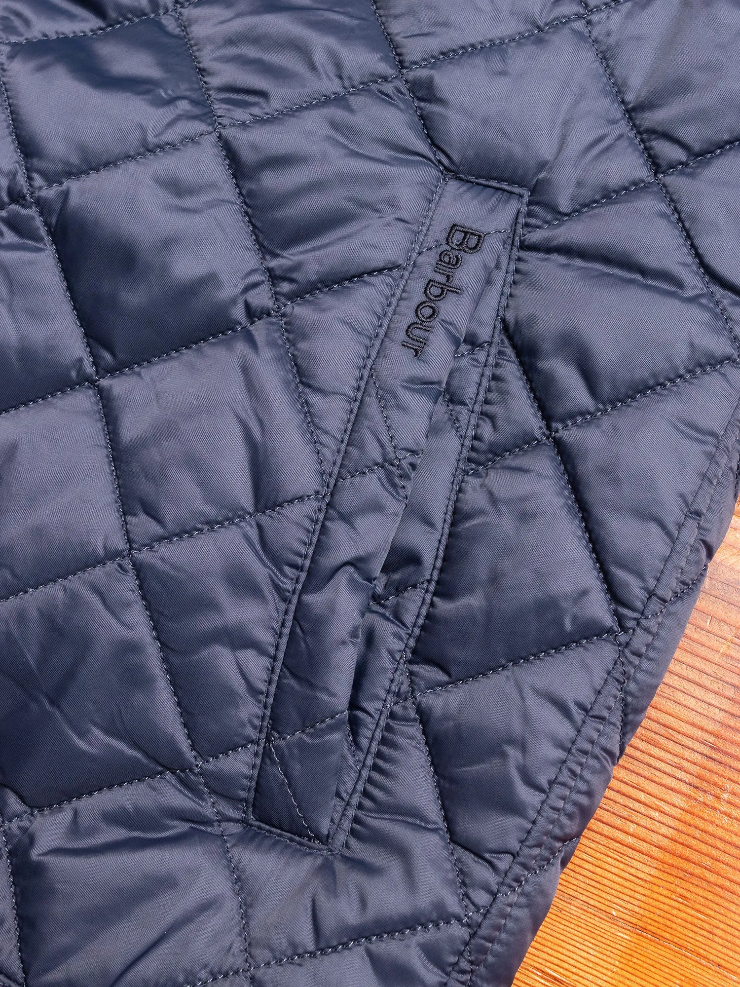 "Maesbury" Quilt Jacket in Navy