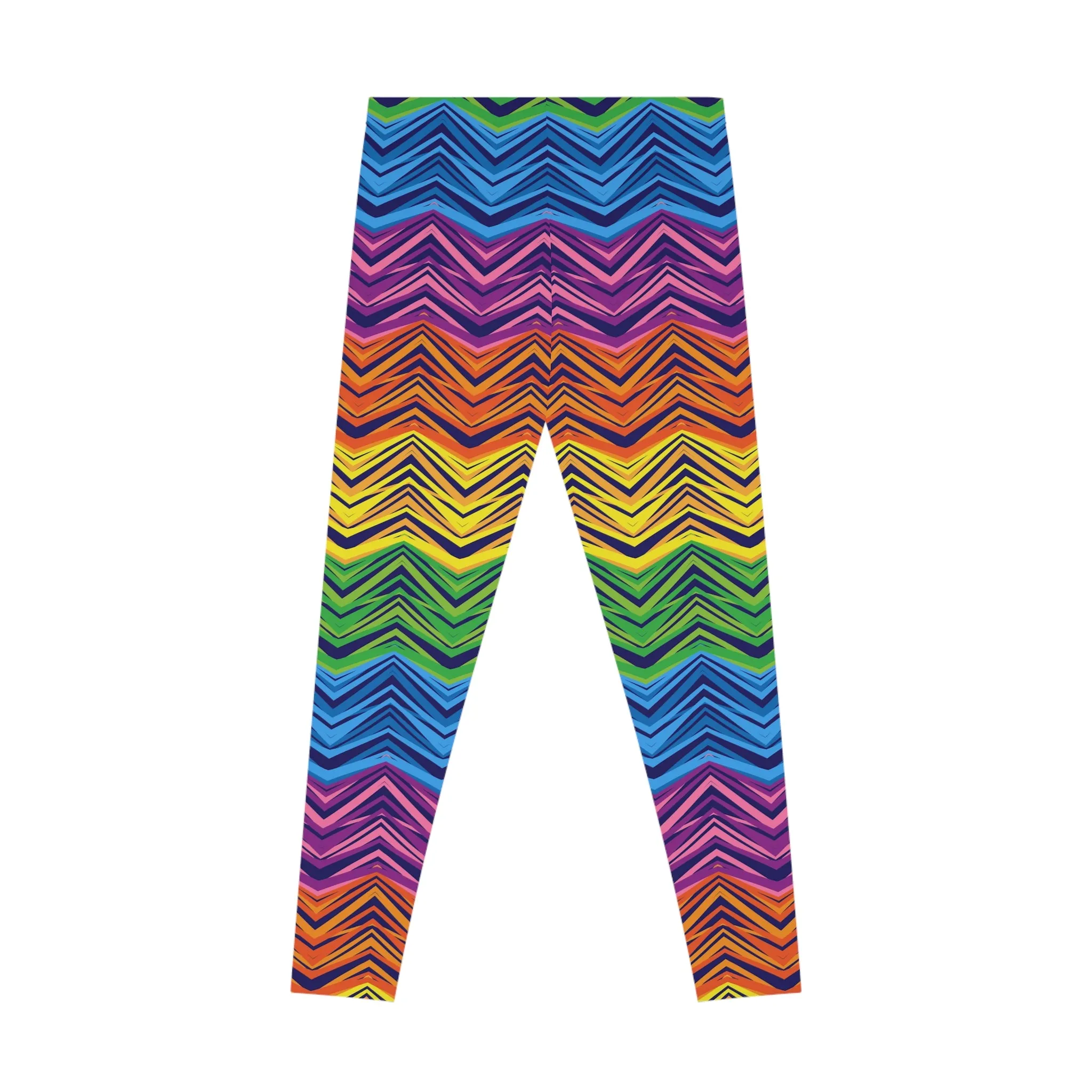 Rainbow Ziggy Stretchy Leggings