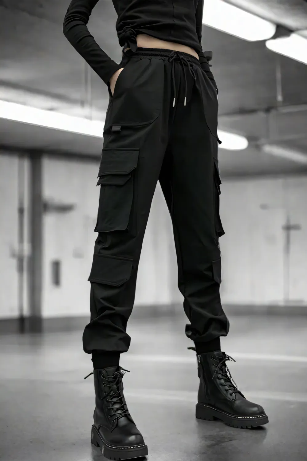 Rebel Cargo Harem Pants
