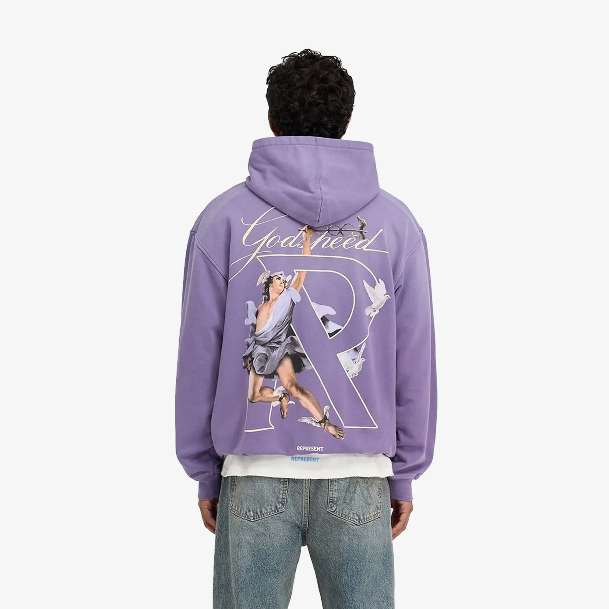 Represent | HERMES HOODIE { PURPLE