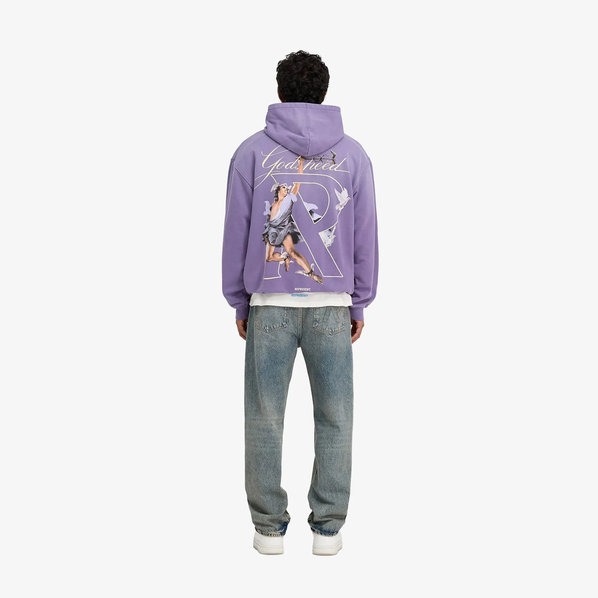 Represent | HERMES HOODIE { PURPLE