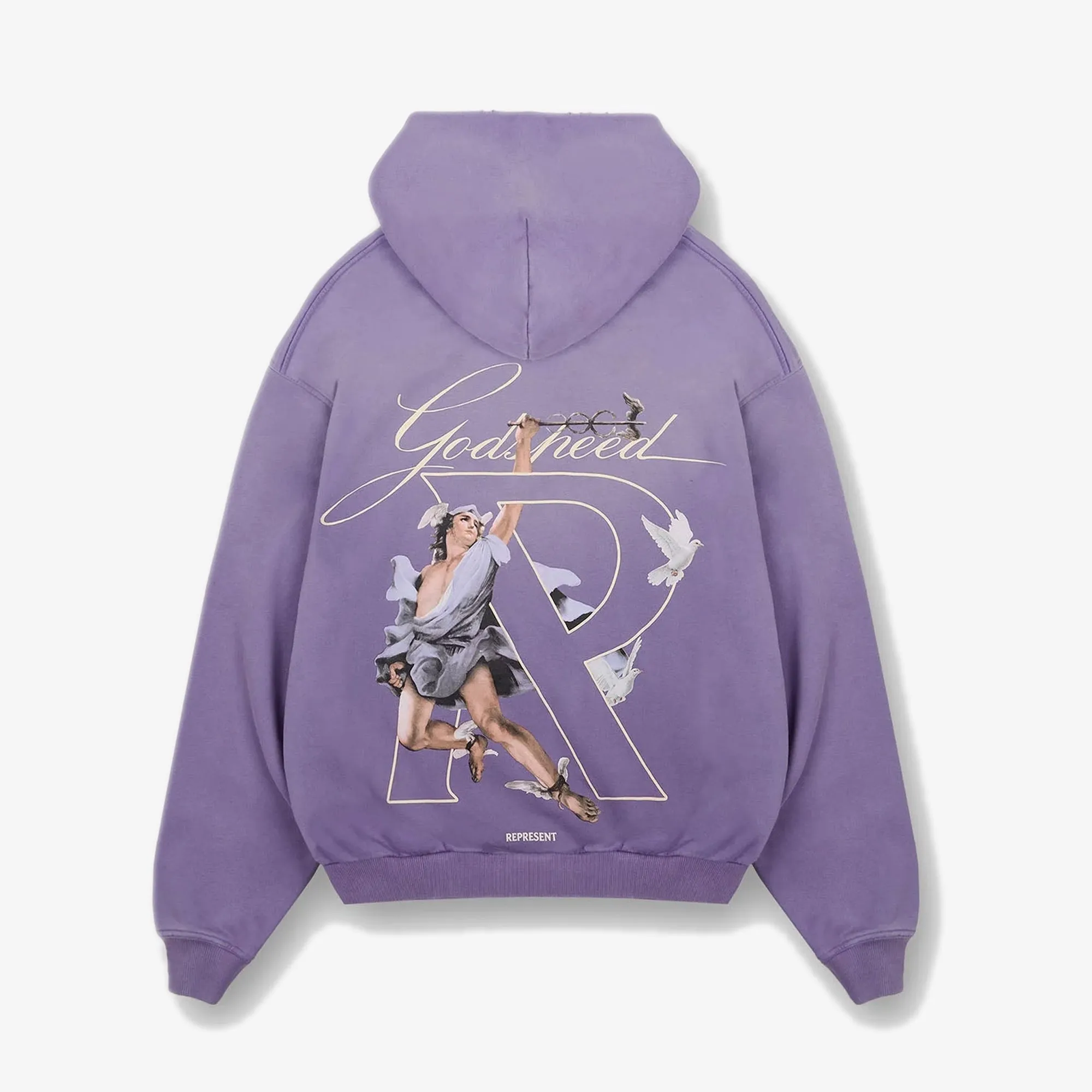 Represent | HERMES HOODIE { PURPLE