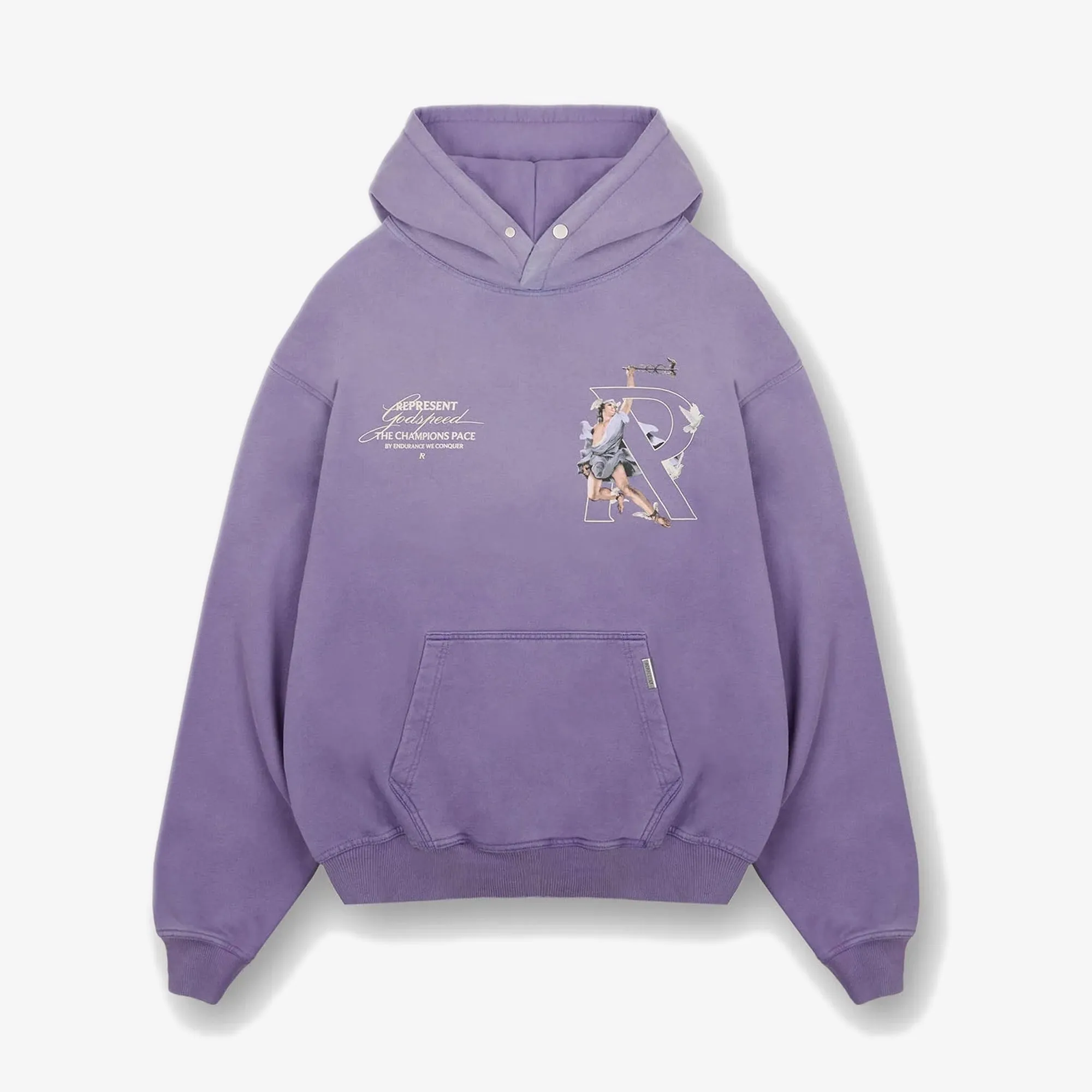 Represent | HERMES HOODIE { PURPLE