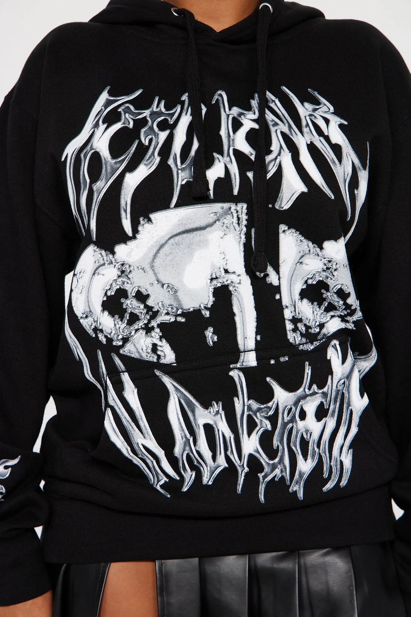Resilience Chrome Hoodie - Black