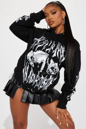Resilience Chrome Hoodie - Black