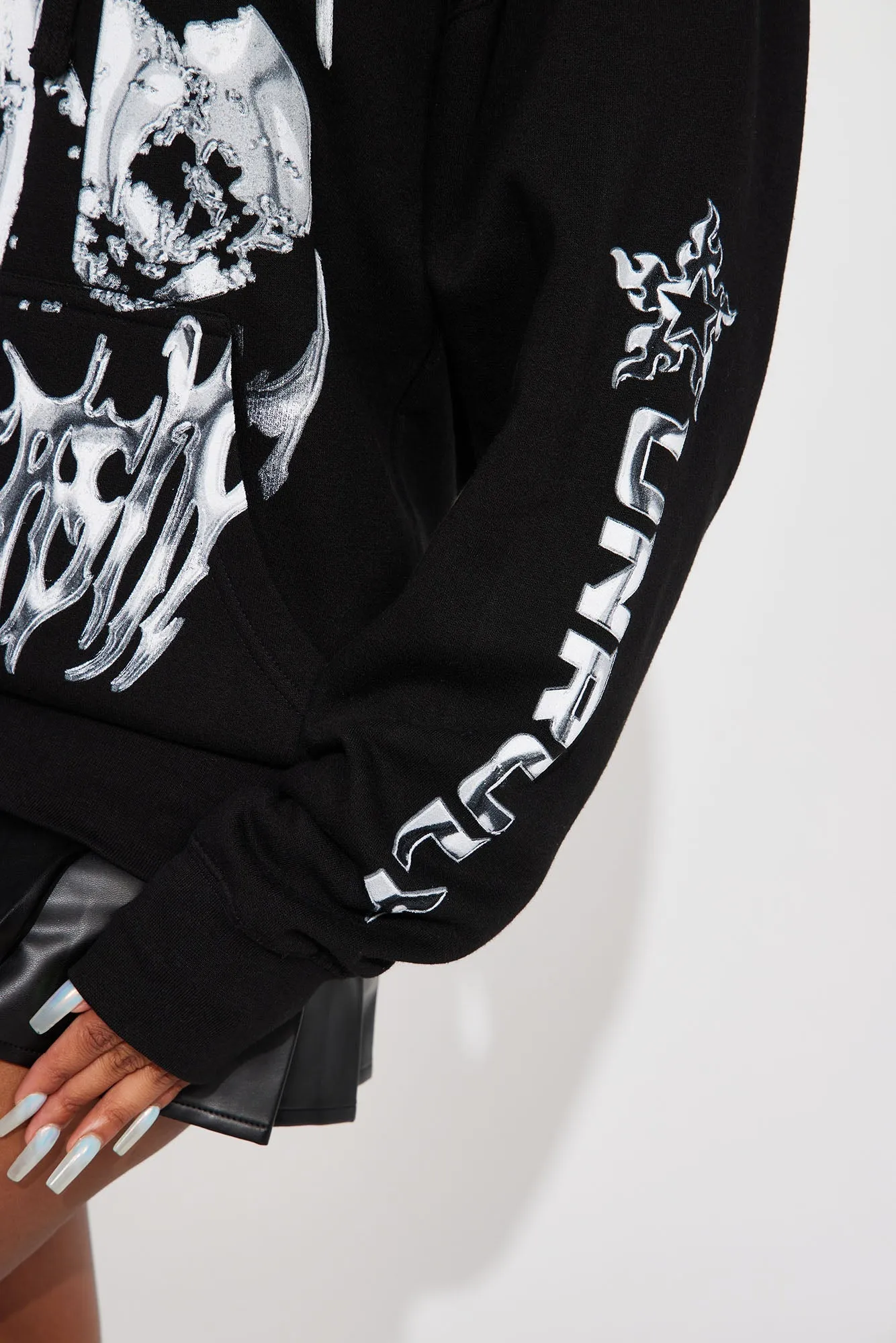 Resilience Chrome Hoodie - Black