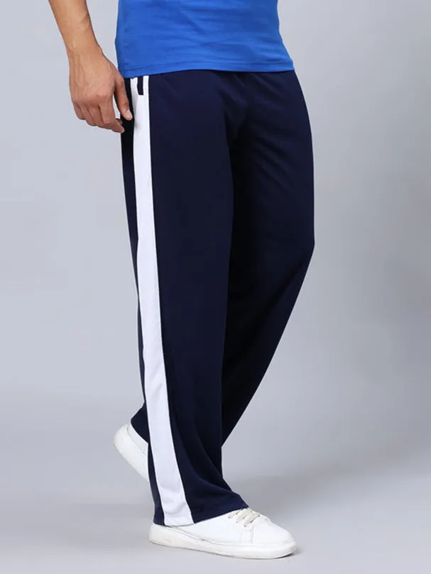 RICH PRIME SIDE STRIPE JOGGERS (NAVY BLUE)
