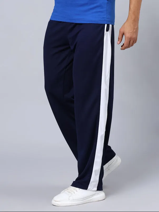RICH PRIME SIDE STRIPE JOGGERS (NAVY BLUE)