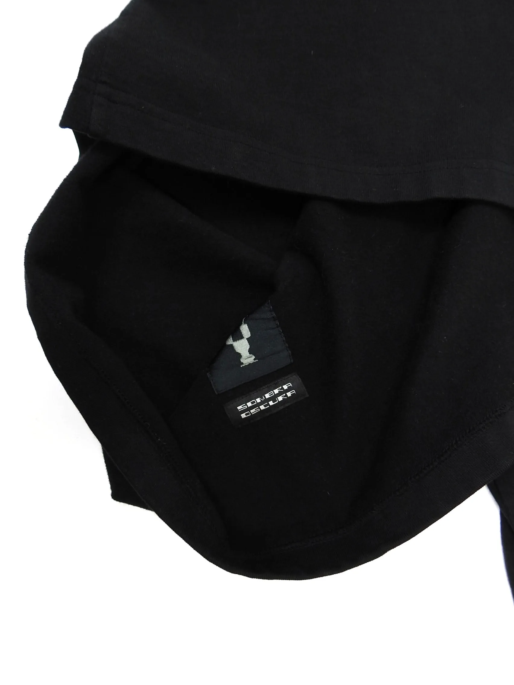 Rick Owens DRKSHDW Cropped Jumbo T-Shirt Size Small