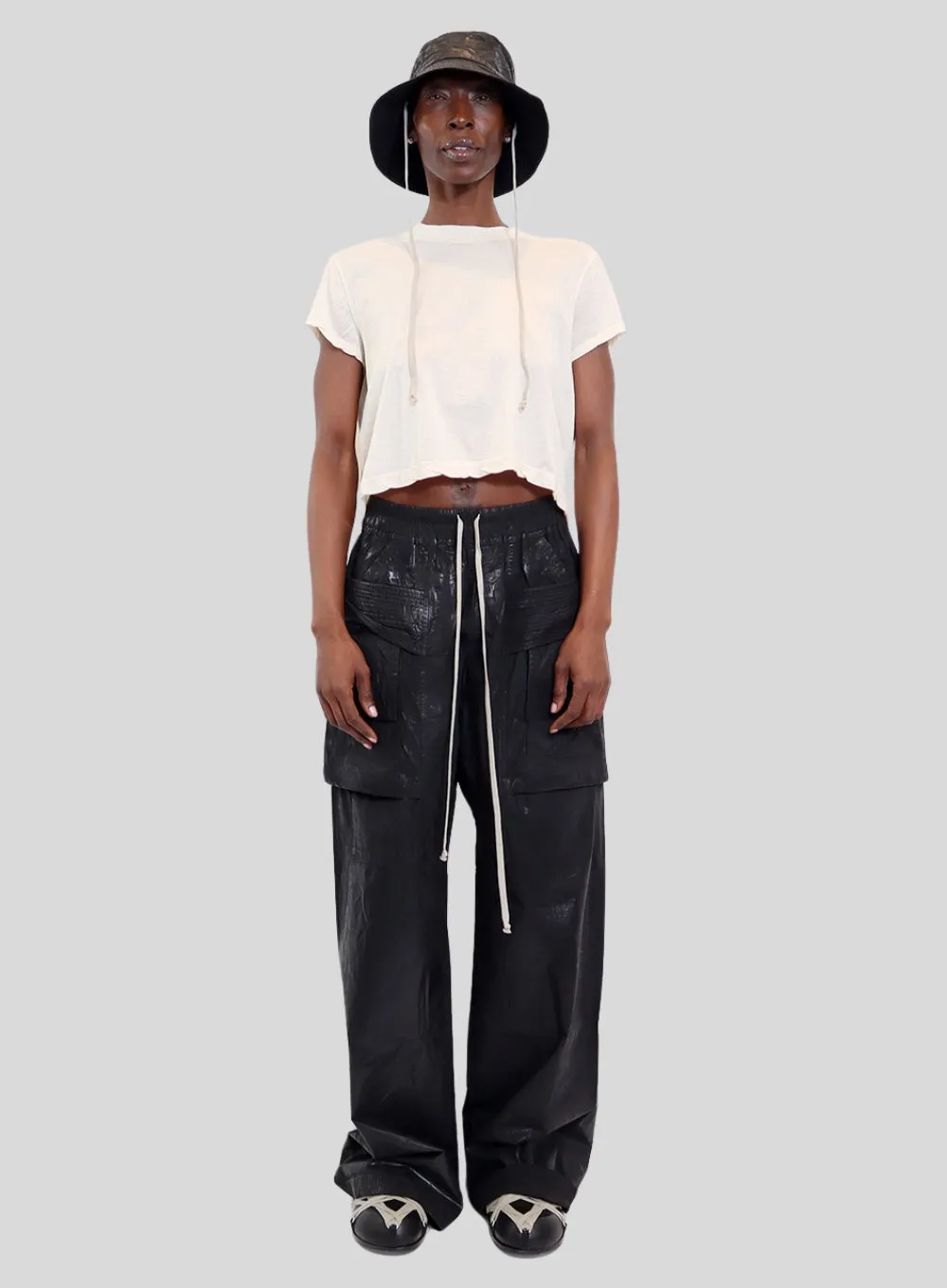 RICK OWENS DRKSHDW | Cropped Small Level Tee