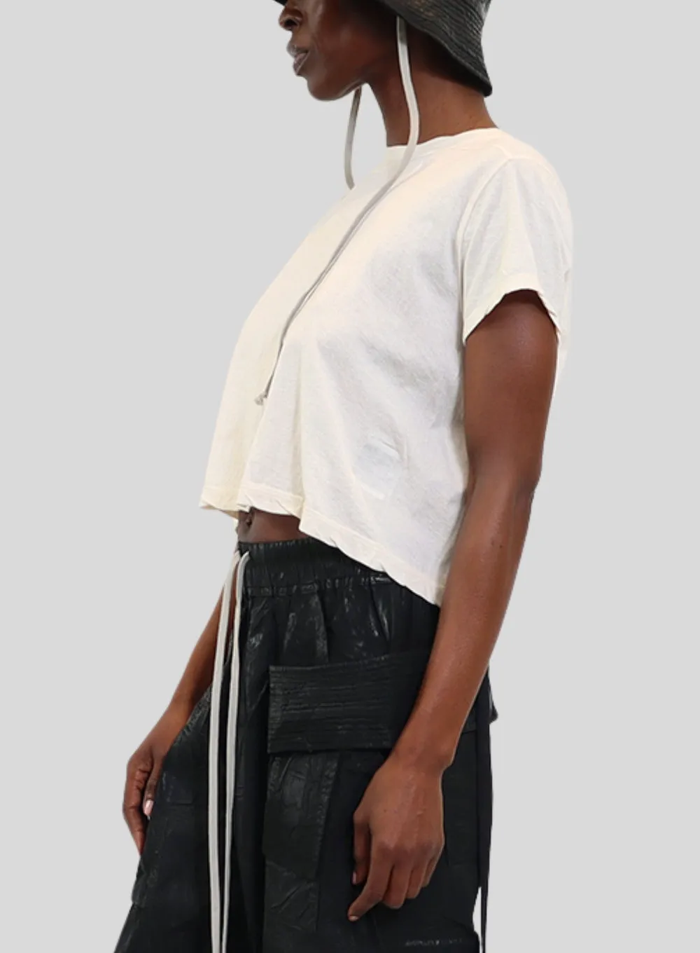 RICK OWENS DRKSHDW | Cropped Small Level Tee